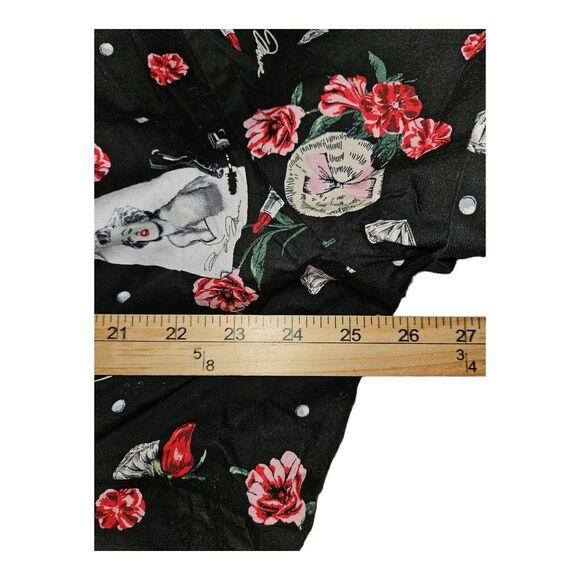 Torrid X Marilyn Monroe Midi Dress Women's 26 AOP Short Sleeve Retro Full Swing - Picture 5 of 11